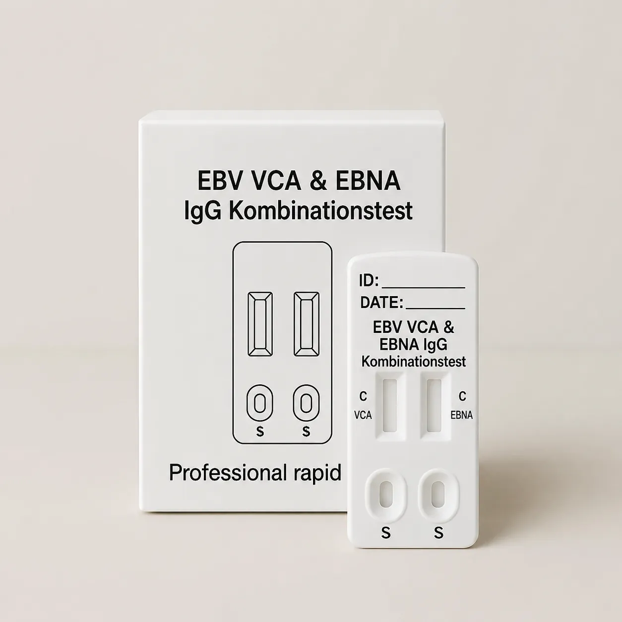 Quicktest EBV VCA & EBNA IgG snabbtest professionellt bruk