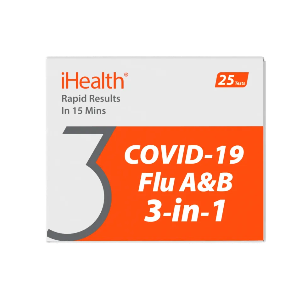 iHealth COVID-19/Flu A&B Rapid Test Pro snabbtest 25 tester