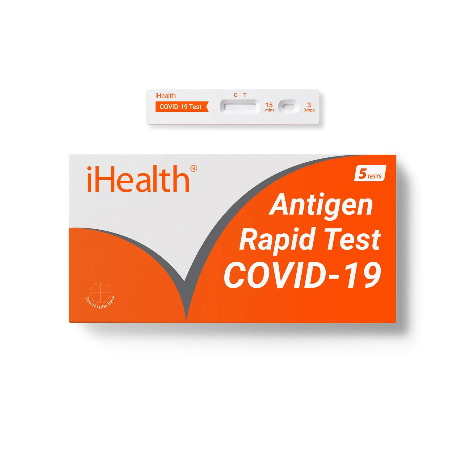iHealth COVID-19 antigensnabbtest nässvabb
