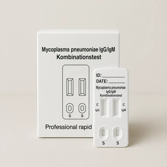 Quicktest Mycoplasma pneumoniae IgG/IgM test professionell