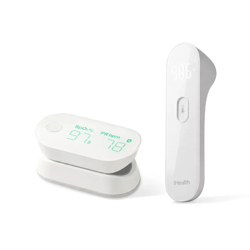 iHealth PT3 beröringsfri febertermometer + pulsoximeter