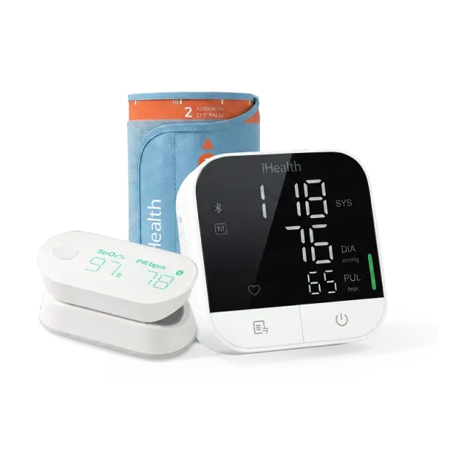 iHealth Track Pro Air pulsoximeter paket 2-pack