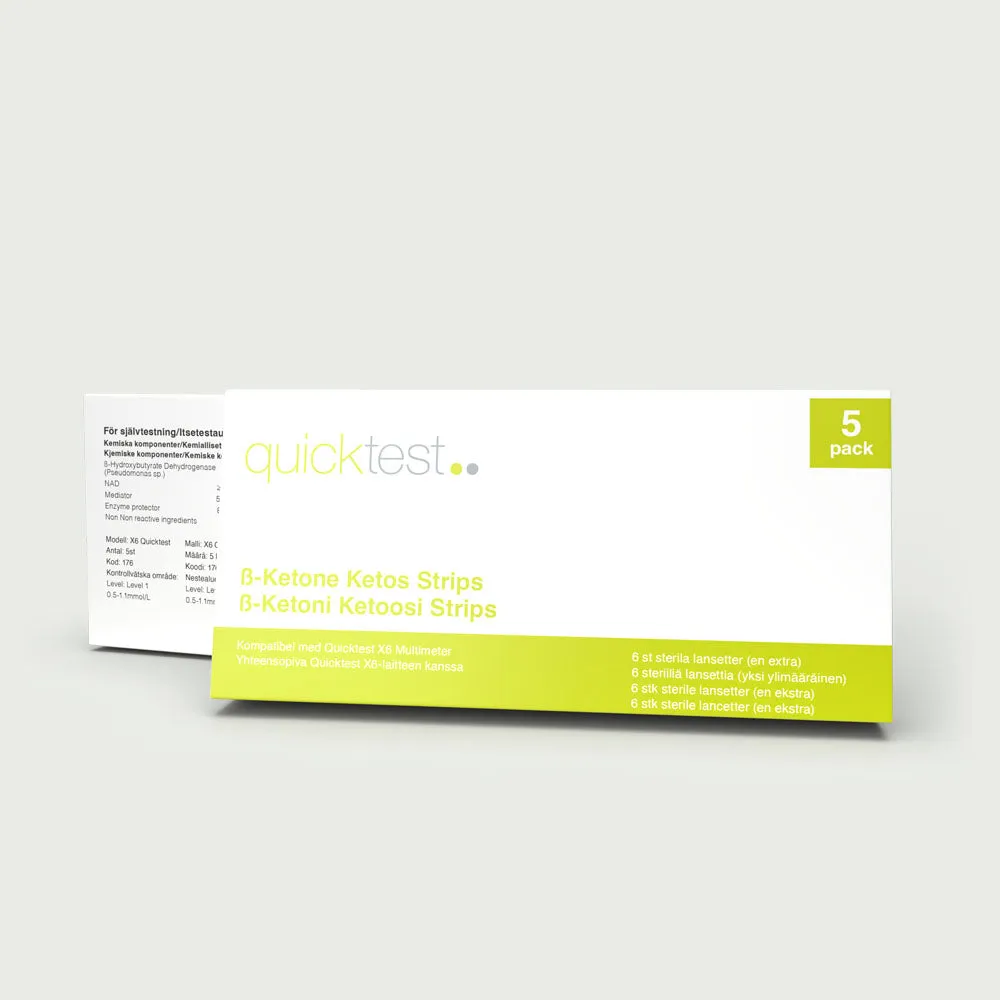 Quicktest Fitnesspaketet självtest Multitest X6 paket