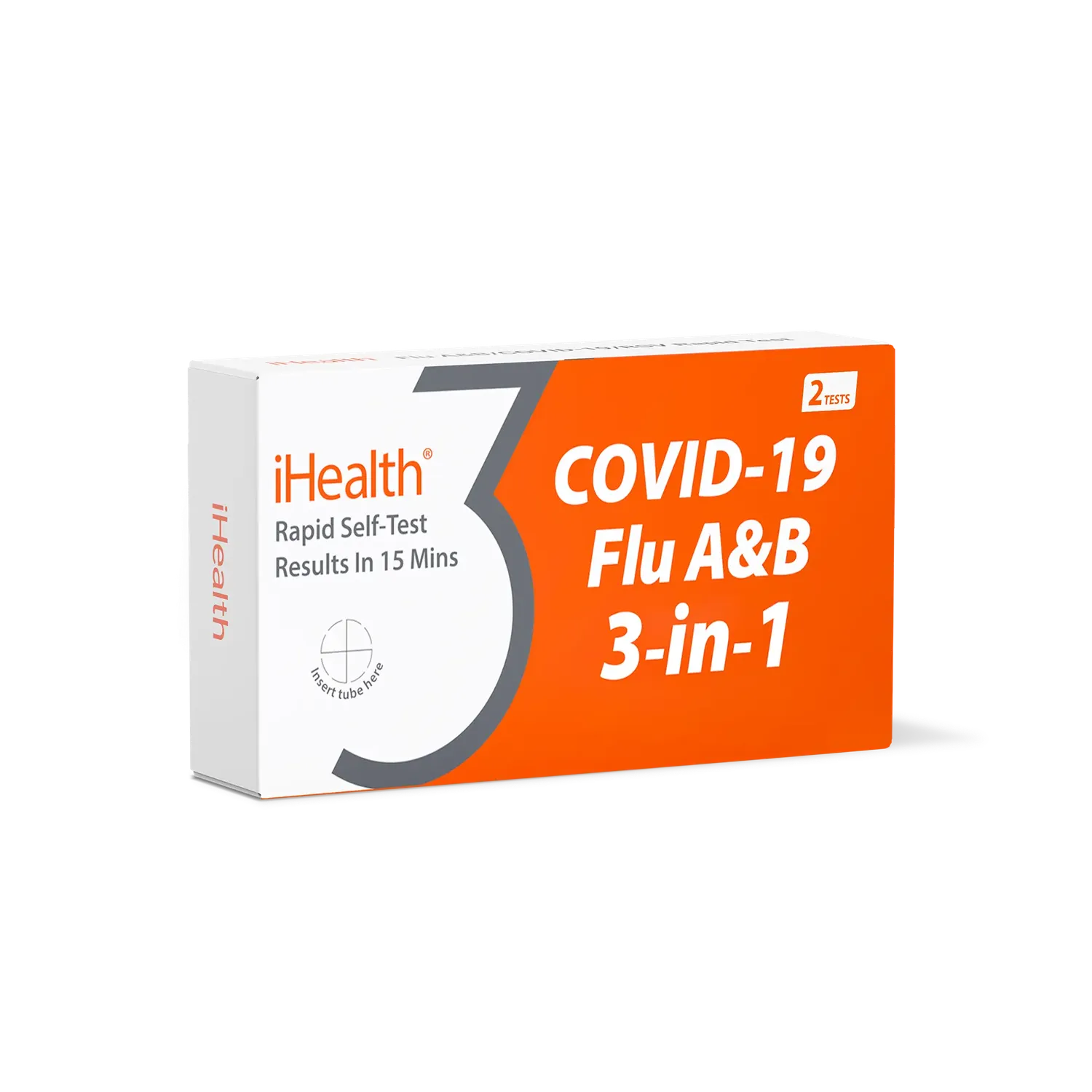 iHealth Flu A&B/COVID-19 3-in-1 snabbtest
