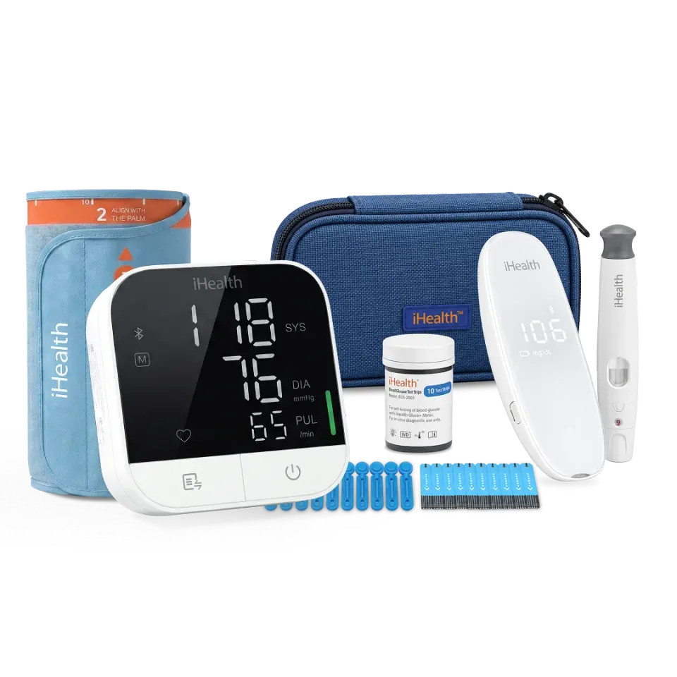 iHealth Track-Pro Gluco+ blodsockermätare paket
