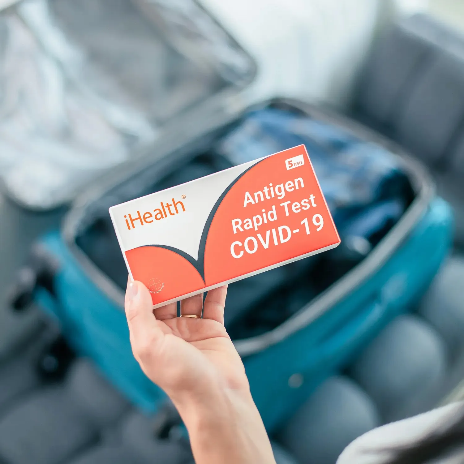iHealth COVID-19 antigensnabbtest nässvabb
