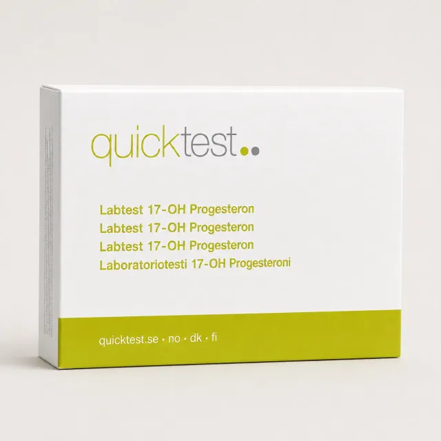 Quicktest 17-OH-progesteron hormontest hemma