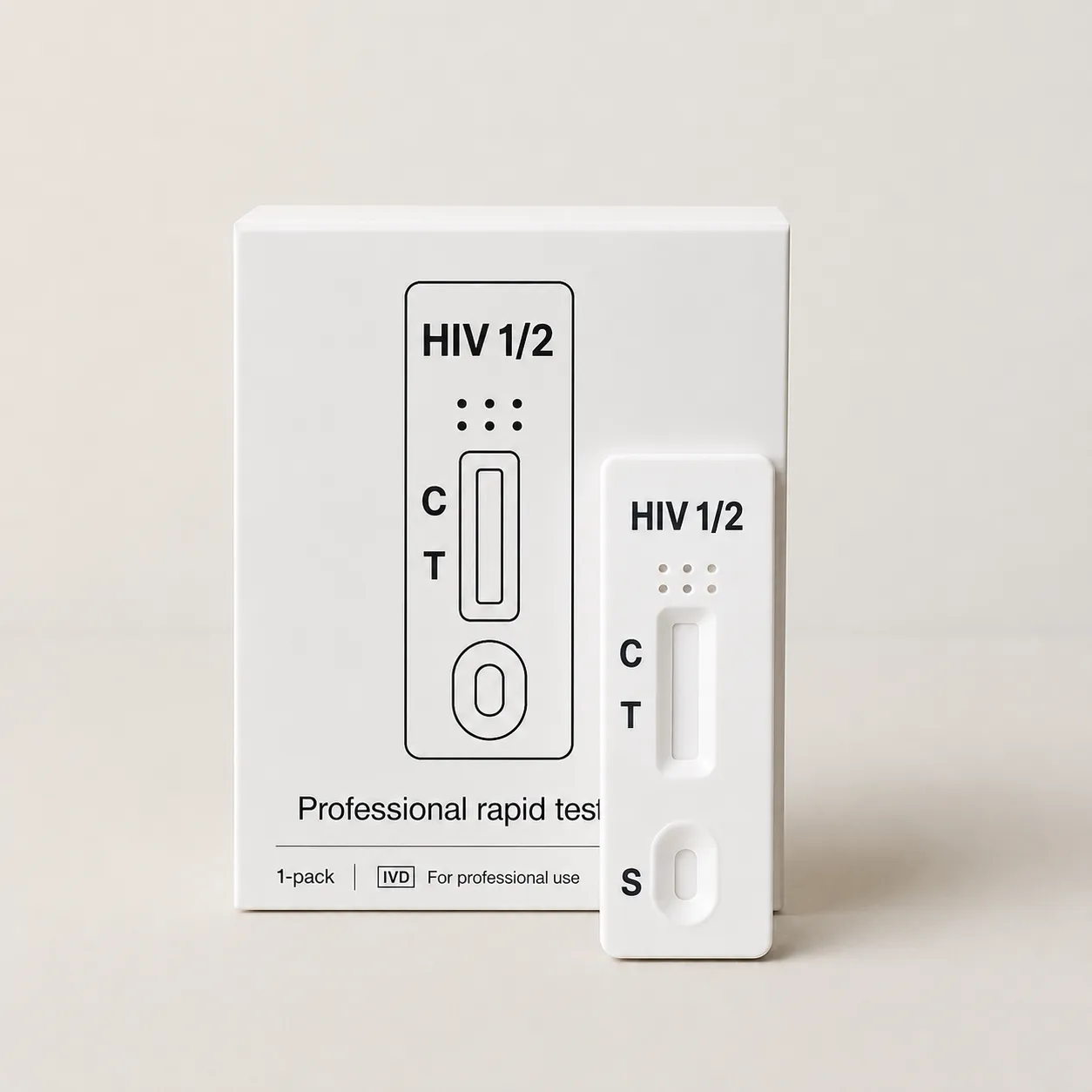 Quicktest 3-i-1 STI-paket snabbtest klamydia gonorré HIV
