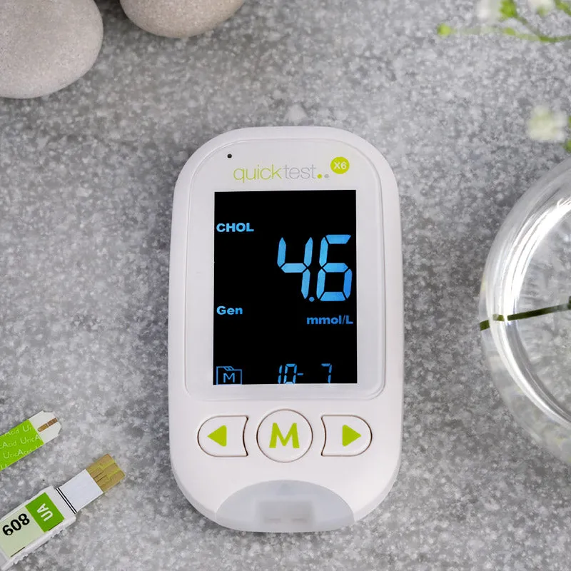 Quicktest Fitnesspaketet självtest Multitest X6 paket