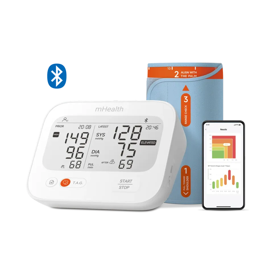 iHealth mHealth blodtrycksmätare Bluetooth arm