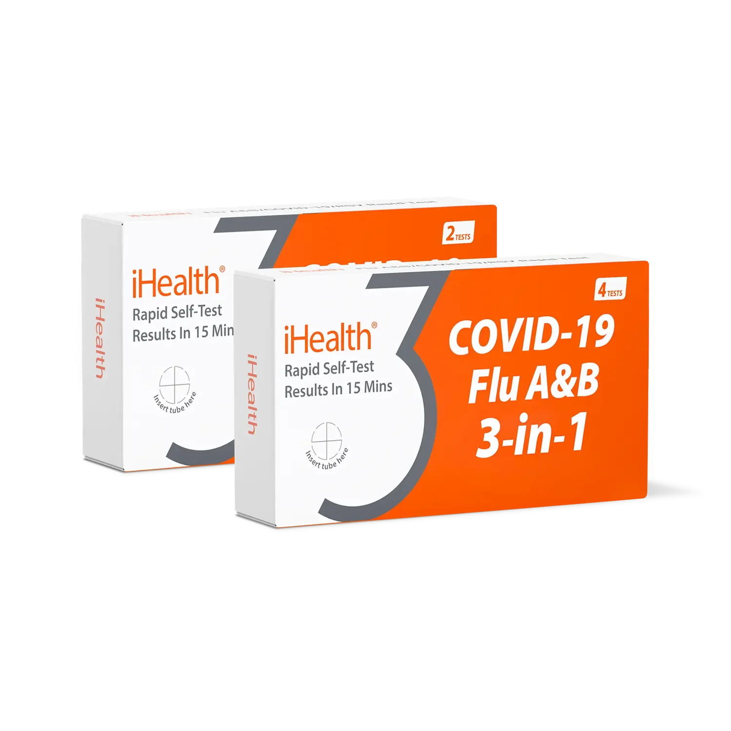 iHealth Flu A&B/COVID-19 3-in-1 snabbtest