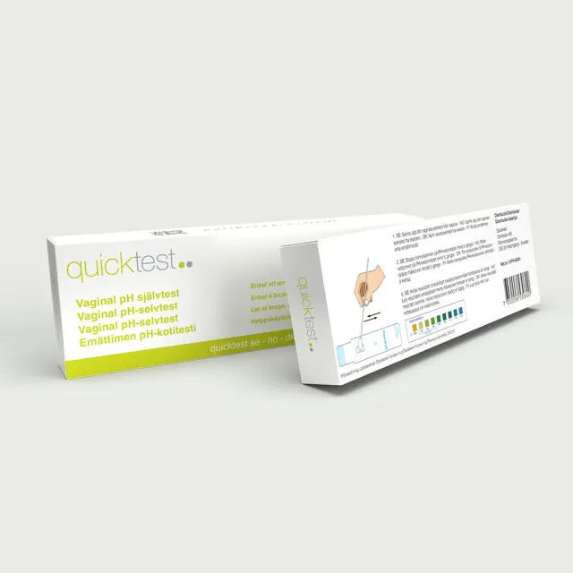 Quicktest vaginalt pH-test självtest hemma