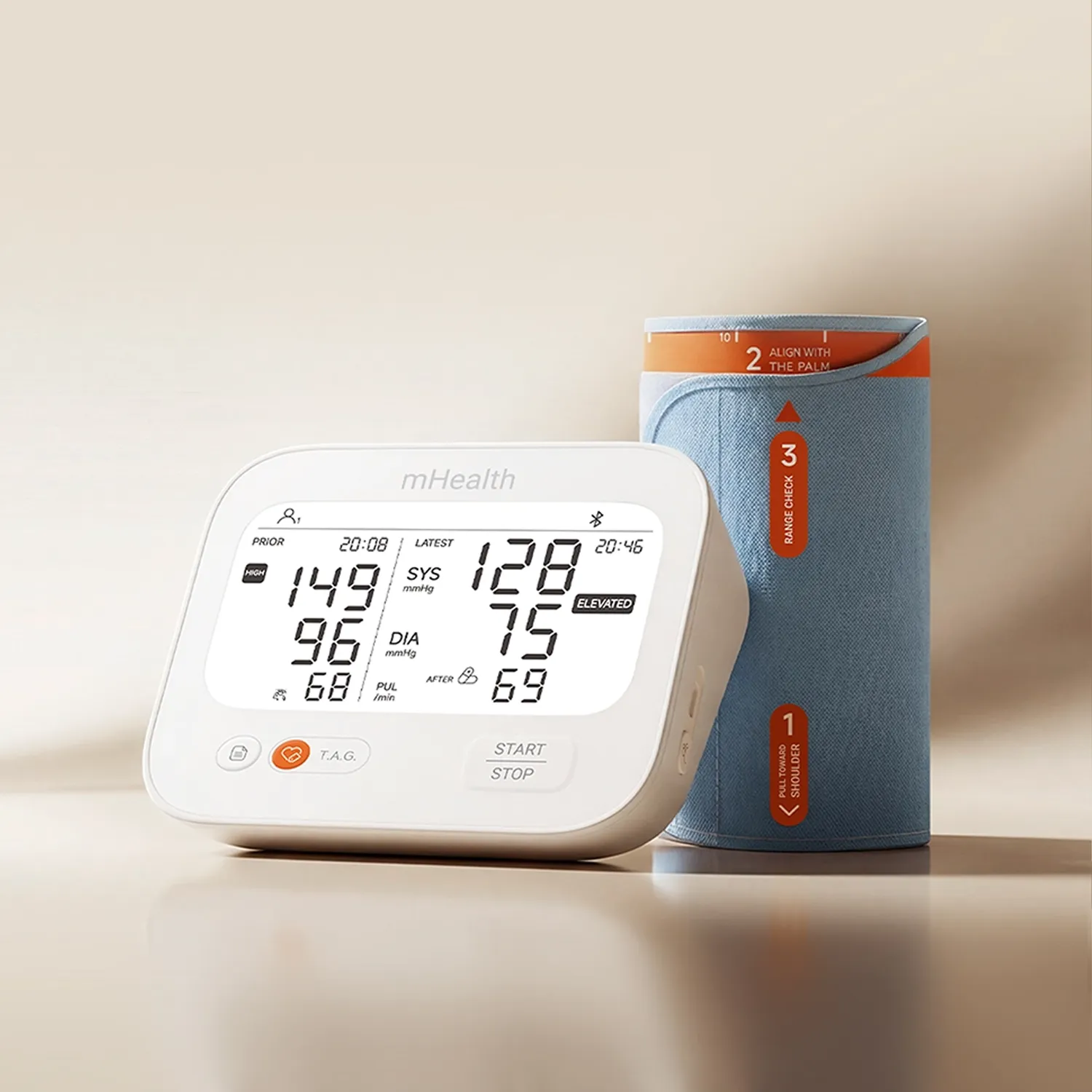 iHealth mHealth blodtrycksmätare Bluetooth arm