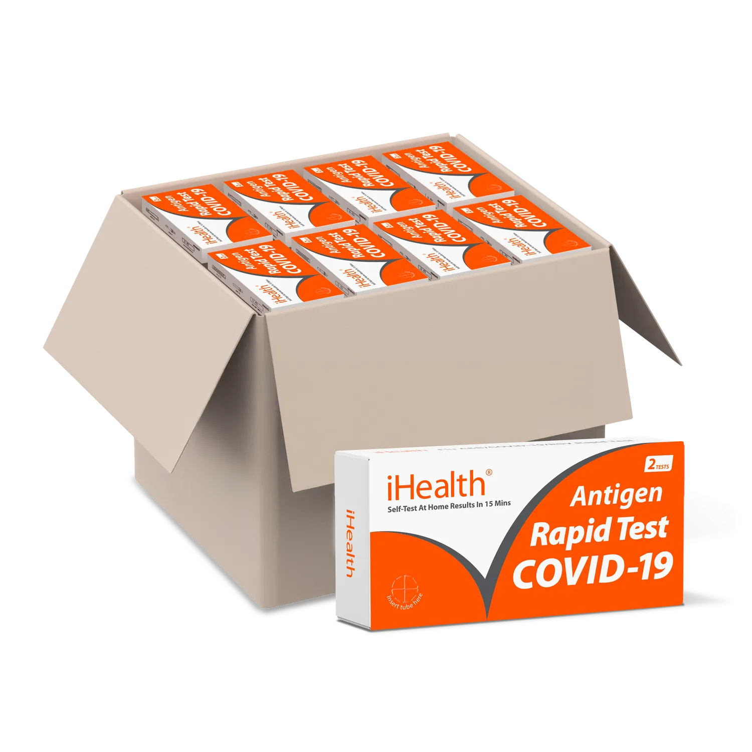 iHealth COVID-19 antigensnabbtest nässvabb