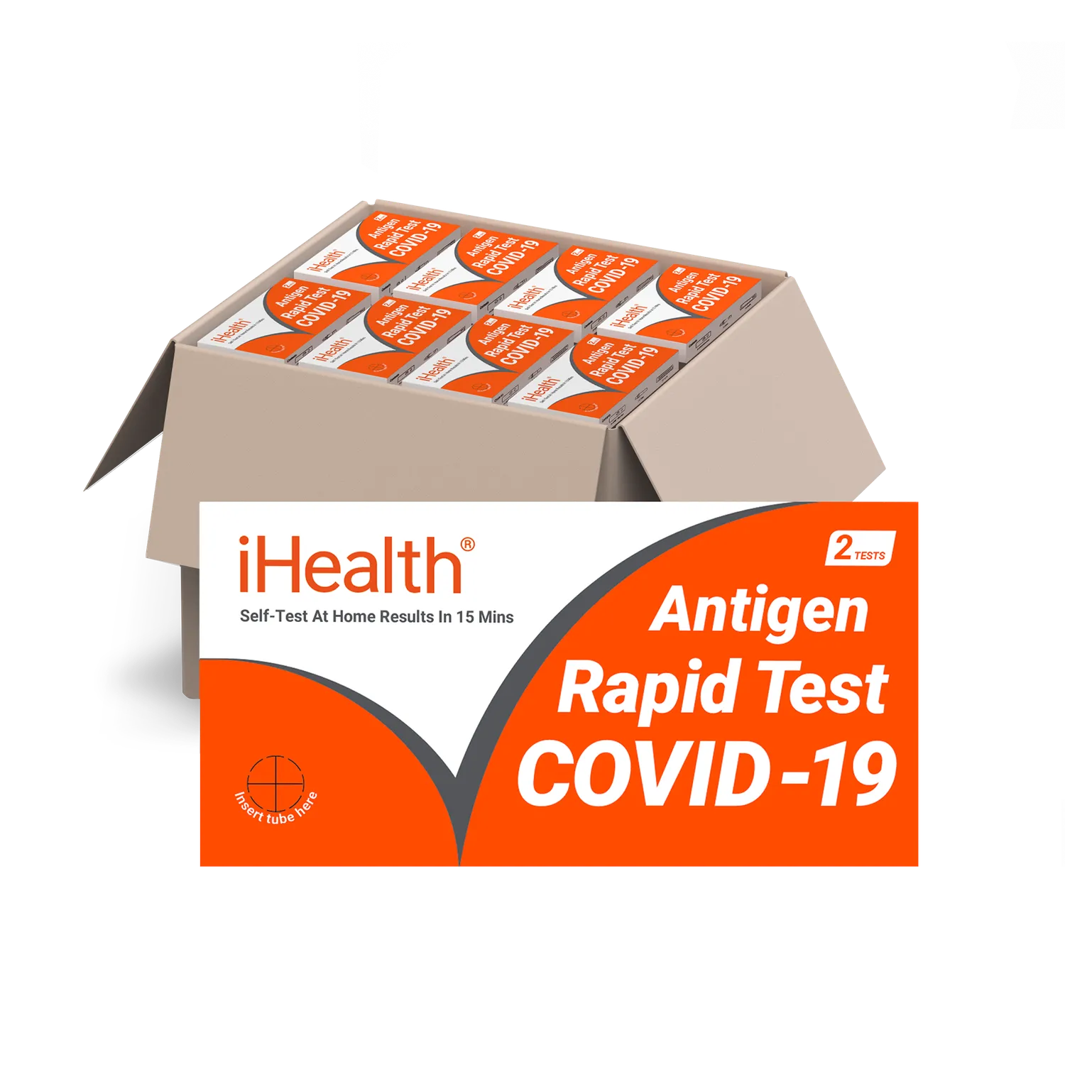 iHealth snabbtest nässvabb storpack