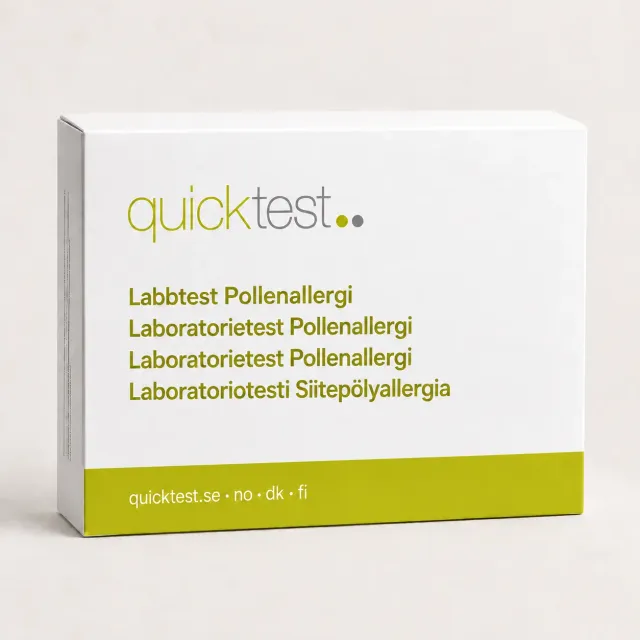 Quicktest Pollenallergi labbtest hemma