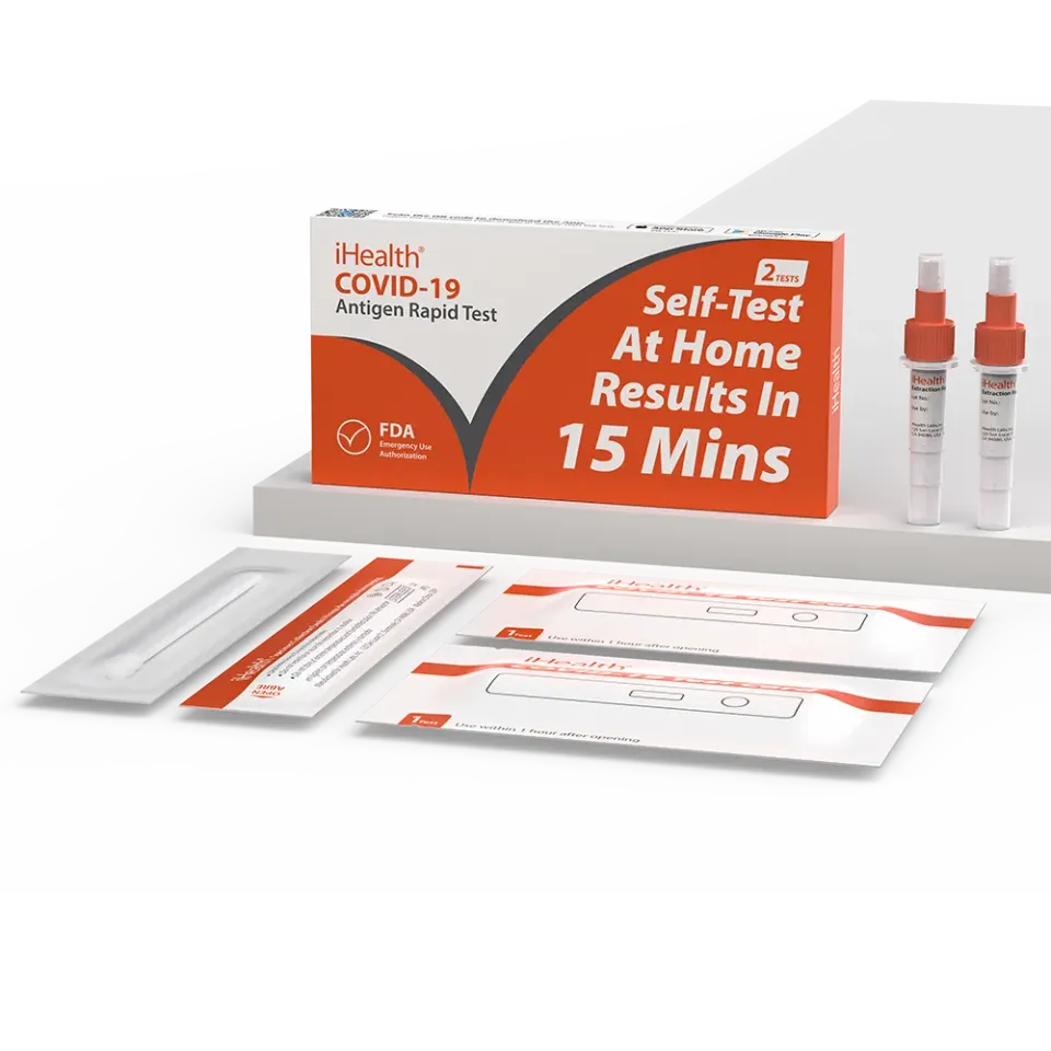 iHealth snabbtest nässvabb storpack