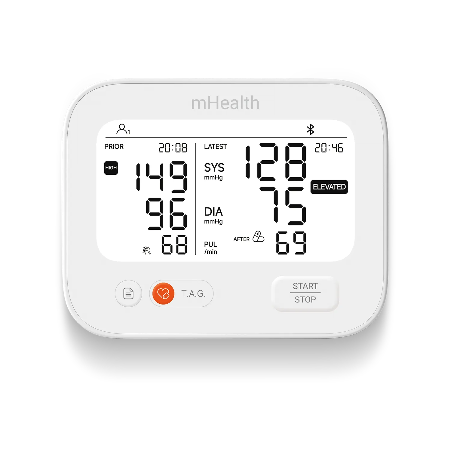 iHealth mHealth blodtrycksmätare Bluetooth arm