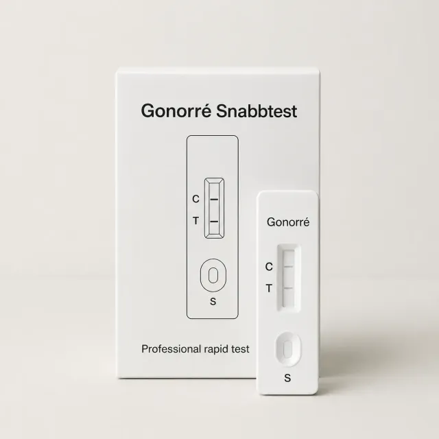 Quicktest Gonorré självtest professionellt bruk