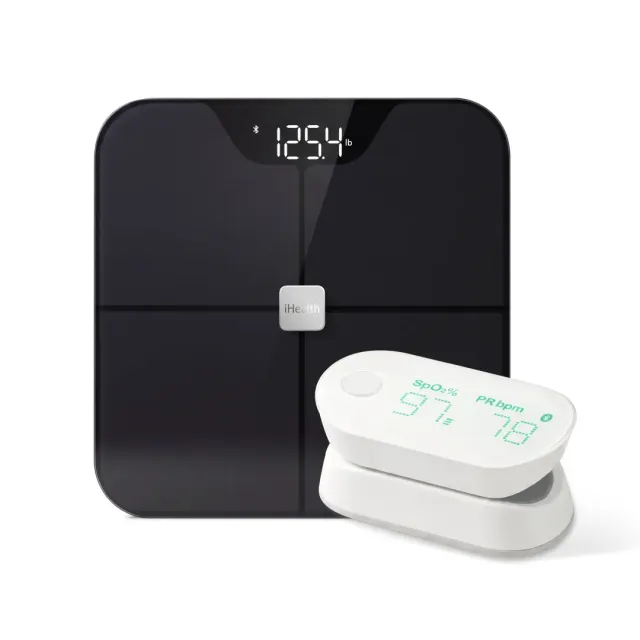 iHealth Nexus smartvåg och Air pulsoximeter