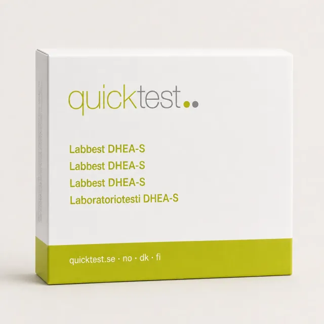 Quicktest DHEA-S labbtest hormon hemmaprov