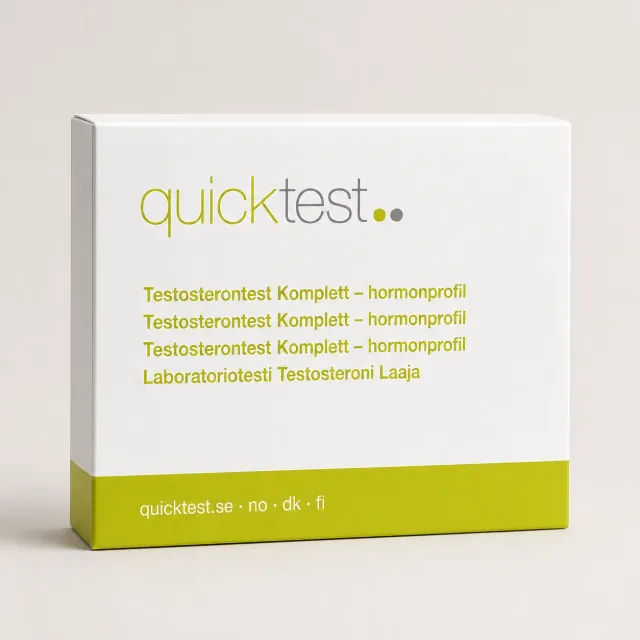 Quicktest Komplett hormonprofil Man labbtest PSA