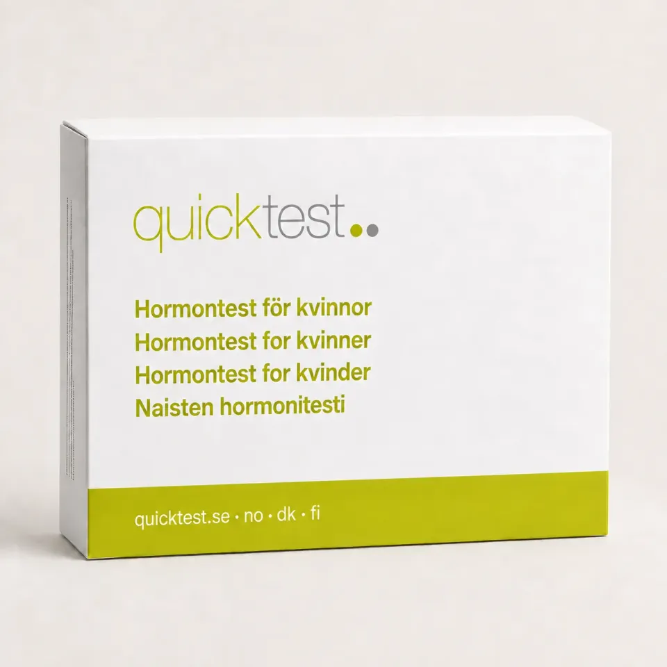 Quicktest Hormontest Kvinna Labbtest hormonprofil hemma