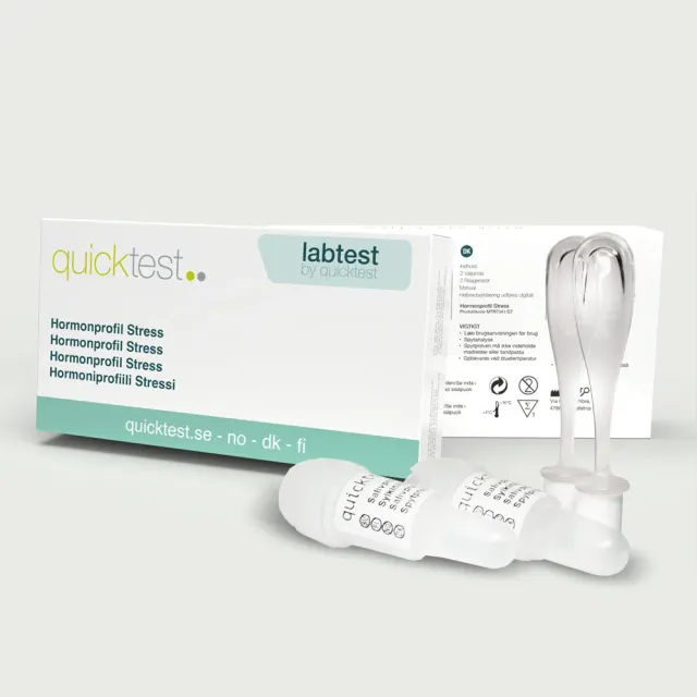 Quicktest Hormonprofil Stress salivtest hemma