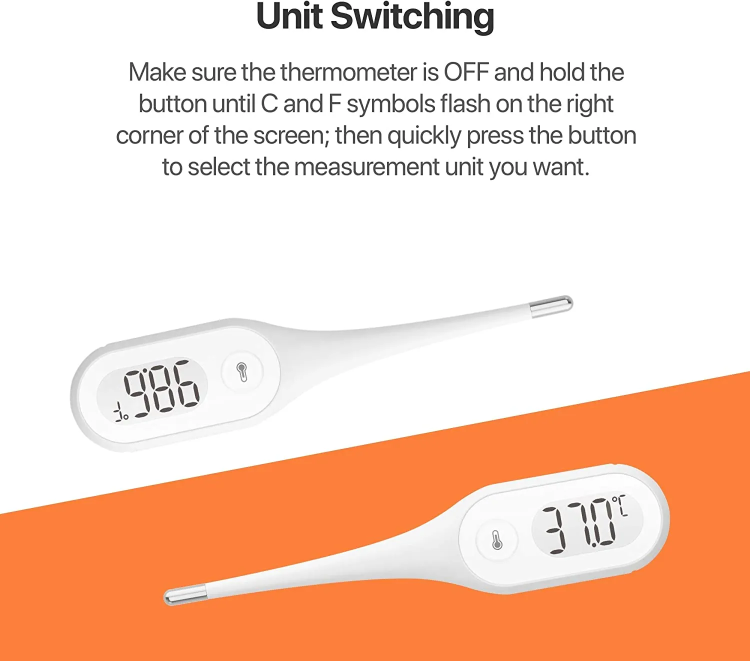 iHealth PT1 digital termometer oral 30 sekunder