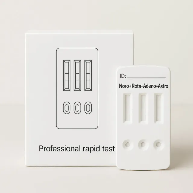 Quicktest Norovirus Rotavirus Adenovirus Astrovirus kombinationstest 10-pack