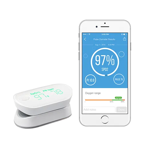 iHealth Air pulsoximeter för fingertopp