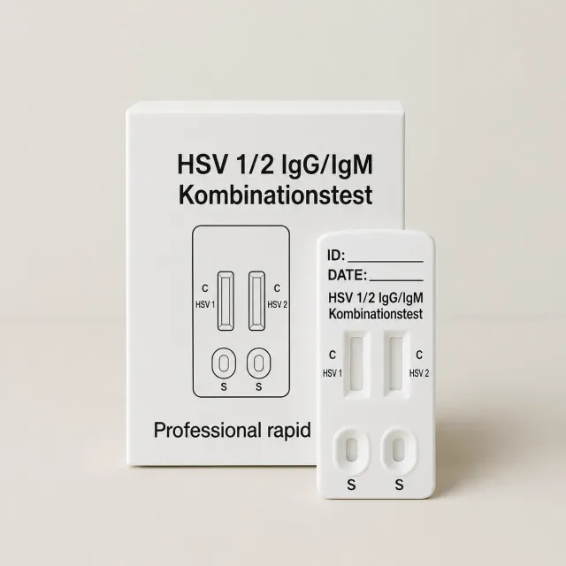 Quicktest HSV 1&2 IgG/IgM snabbtest 1-pack professionell