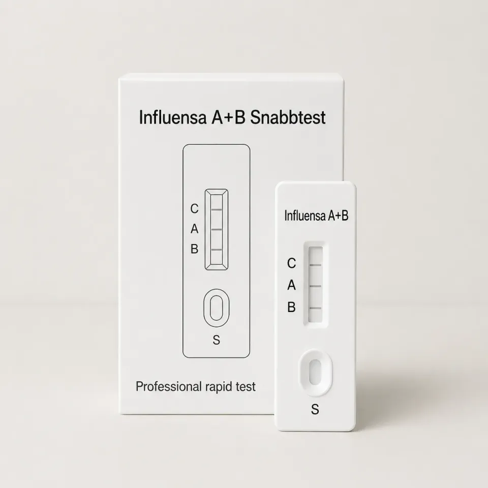 Quicktest Influensa A+B influensatest professionellt bruk