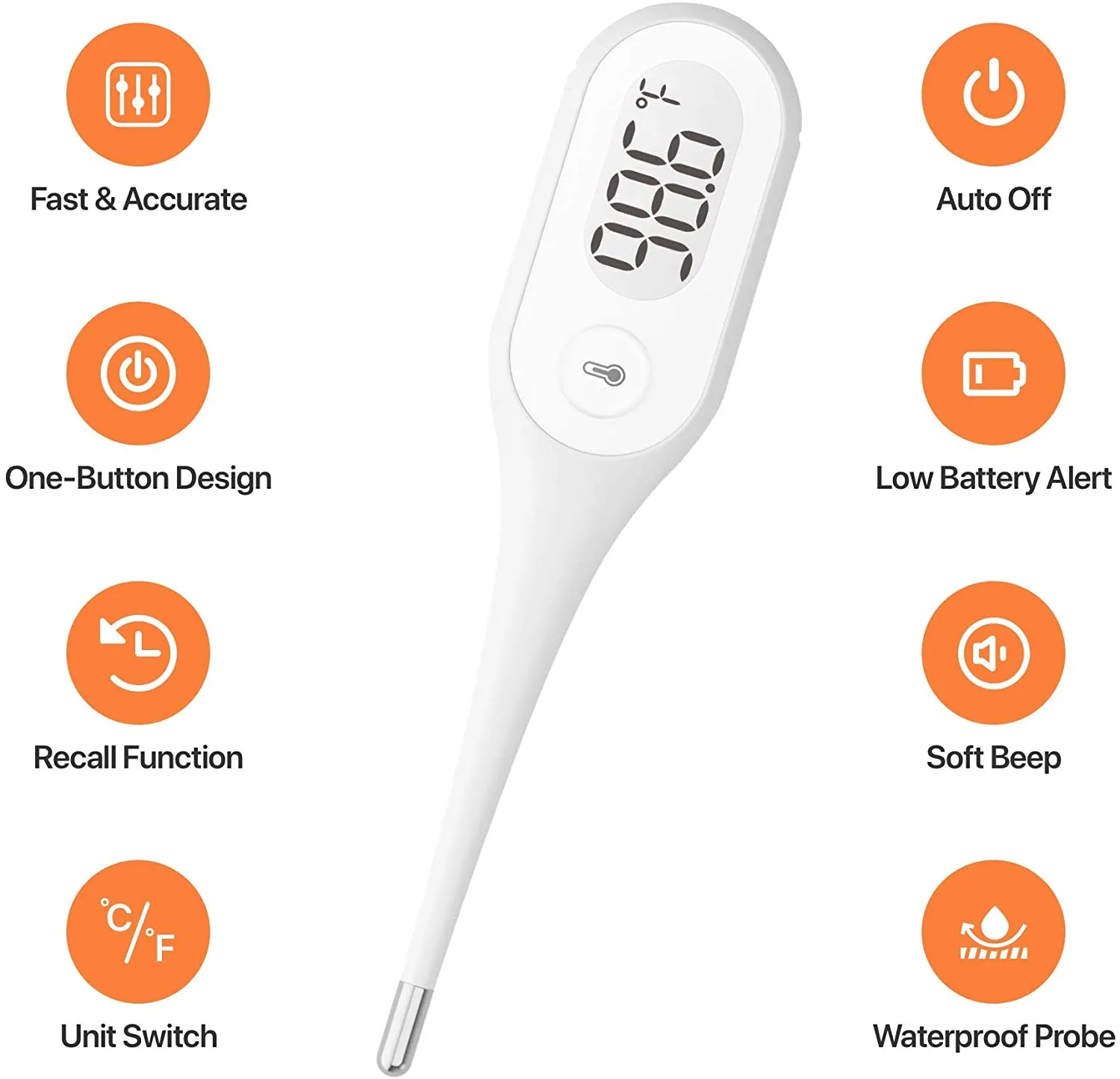 iHealth PT1 digital termometer oral 30 sekunder