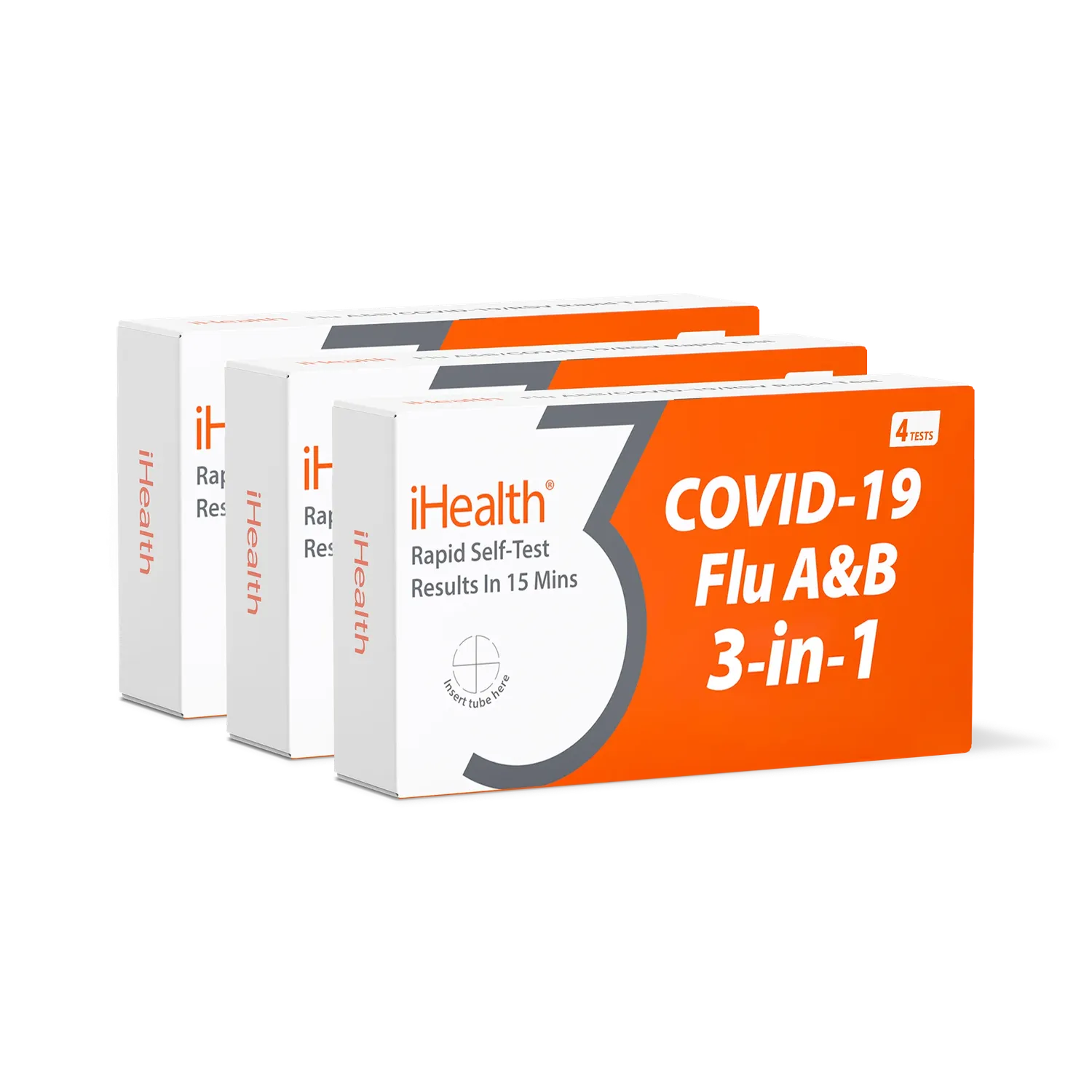 iHealth Flu A&B/COVID-19 3-in-1 snabbtest