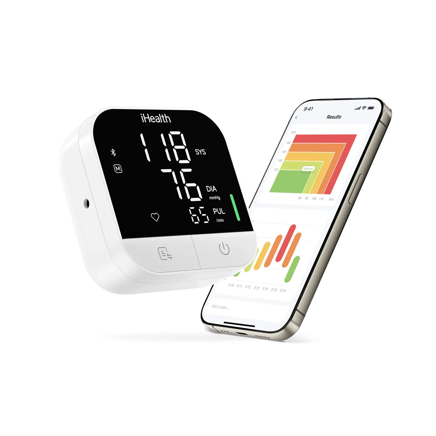 iHealth Track Pro trådlös blodtrycksmätare