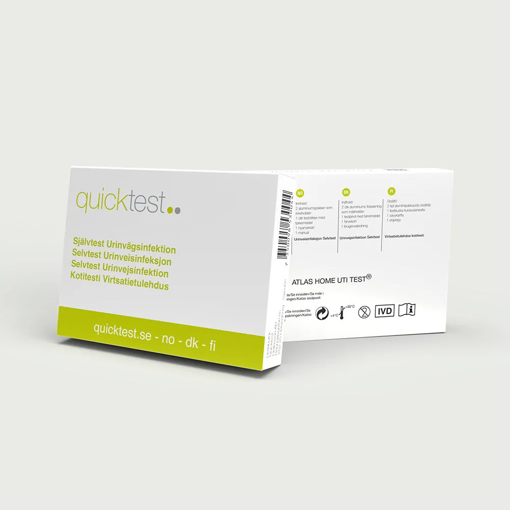 Quicktest urinägsinfektionstest stickor 6-pack