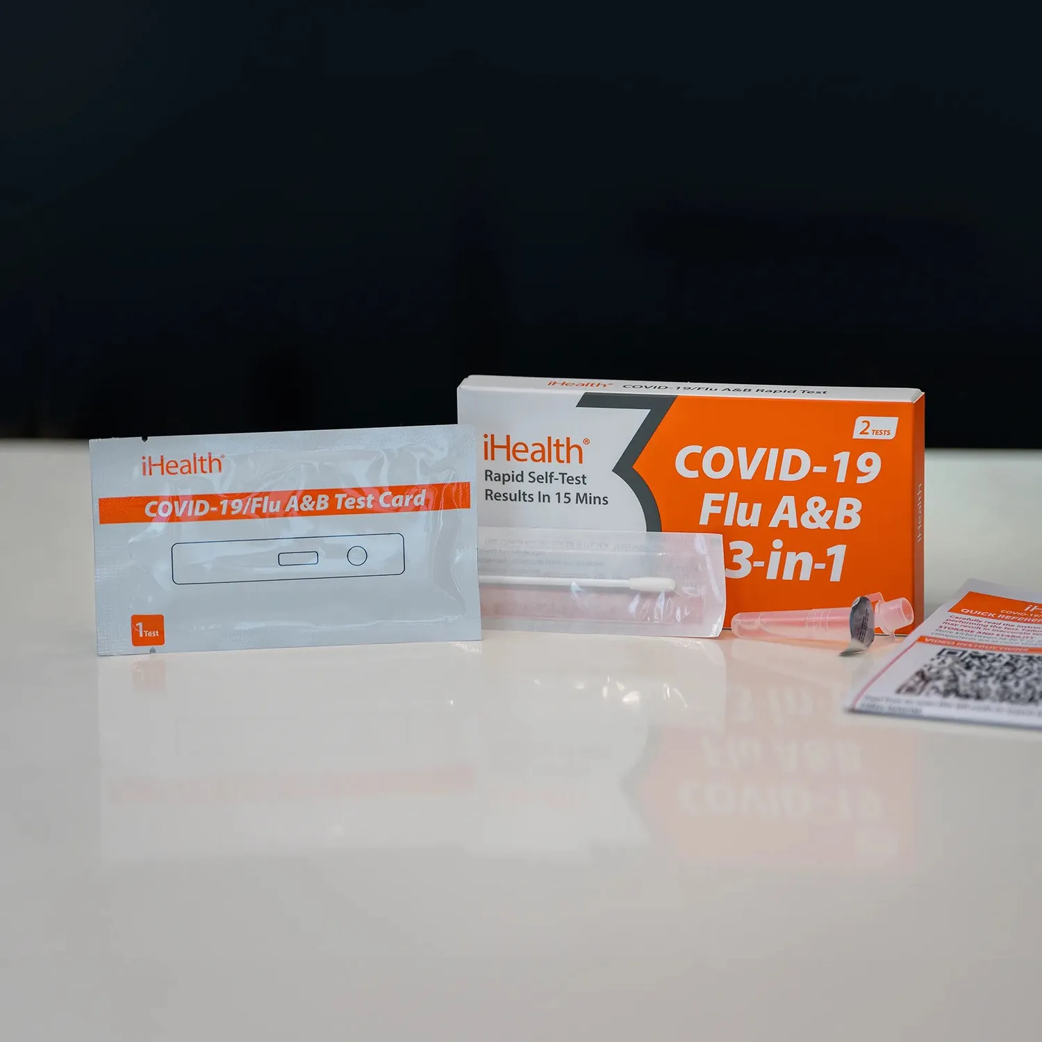 iHealth Flu A&B/COVID-19 3-in-1 snabbtest