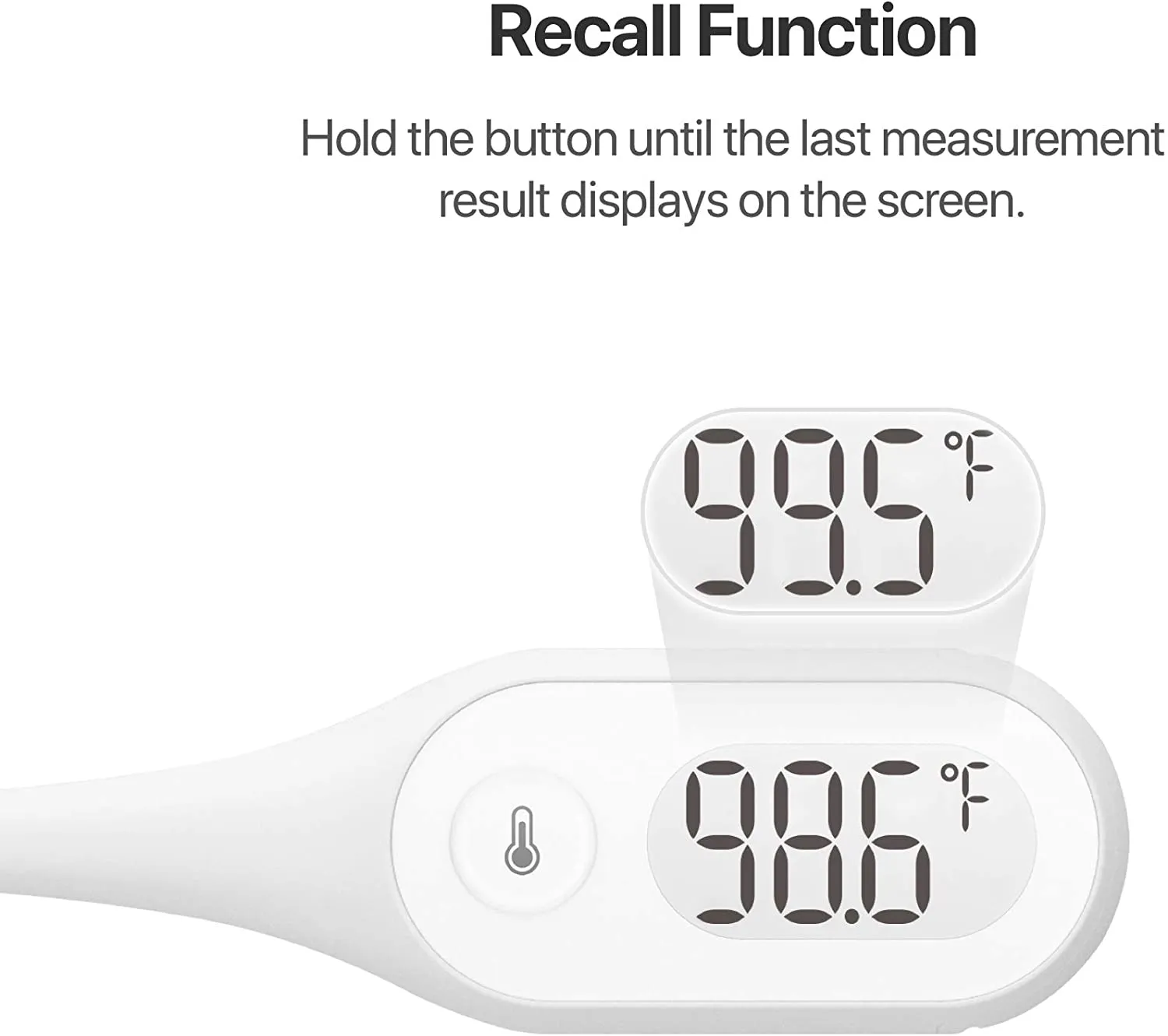 iHealth PT1 digital termometer oral 30 sekunder