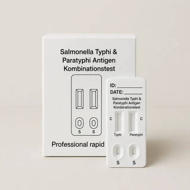 Quicktest Salmonella Typhi Paratyphi självtest 10-pack professionell