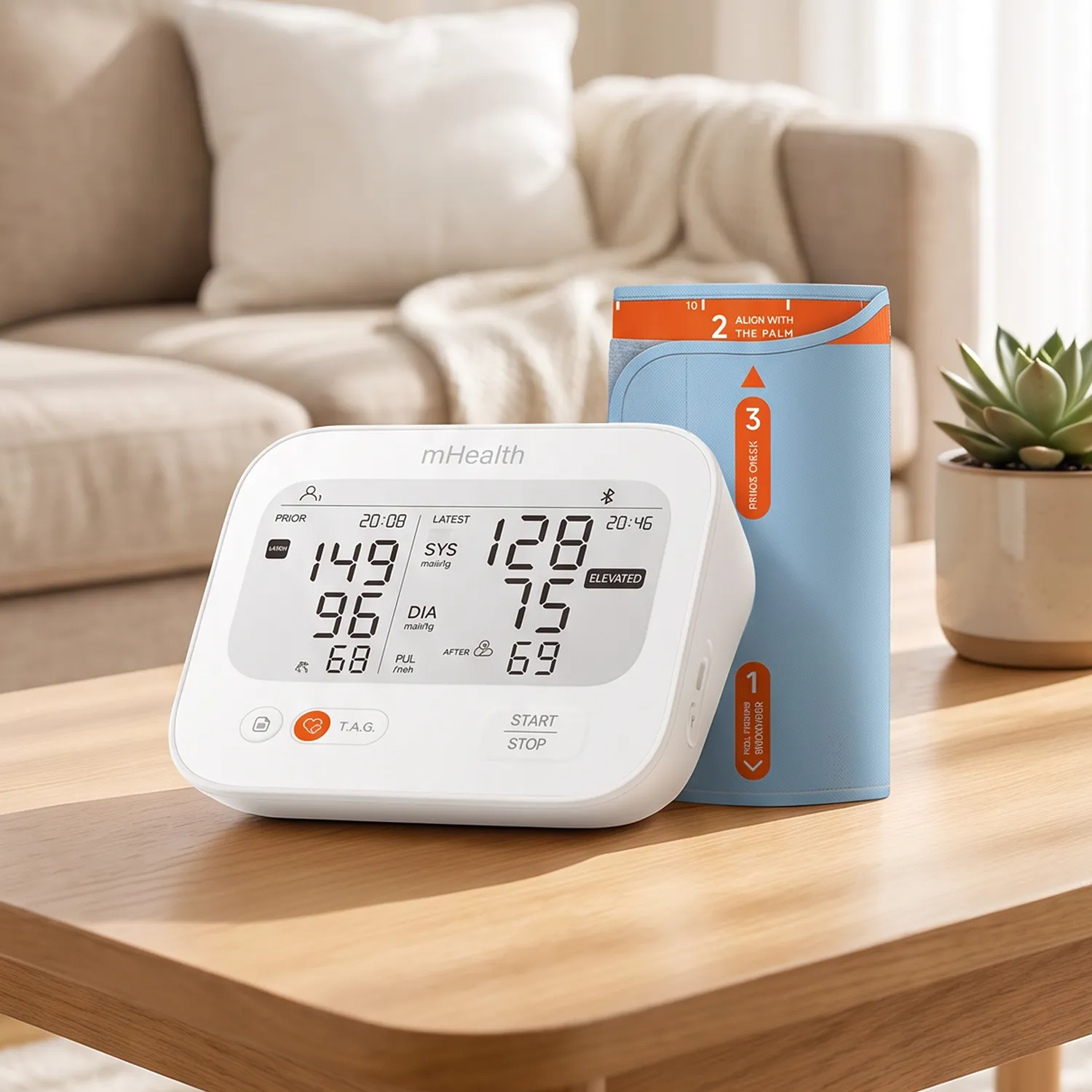 iHealth mHealth blodtrycksmätare Bluetooth arm